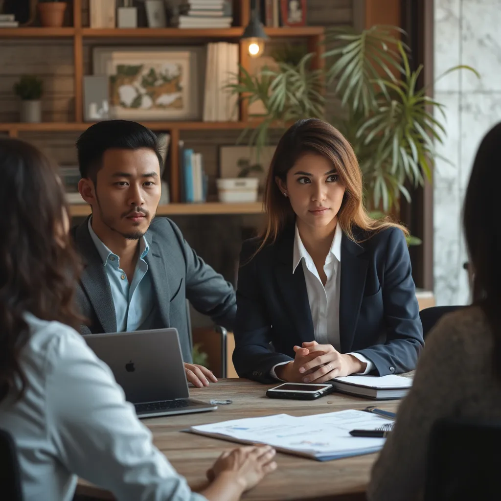 Reunión de planificación en las oficinas de ConsultoríaMX